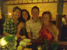 Us and the Hendricks at the Rest speakeasy in downtown Salt Lake City